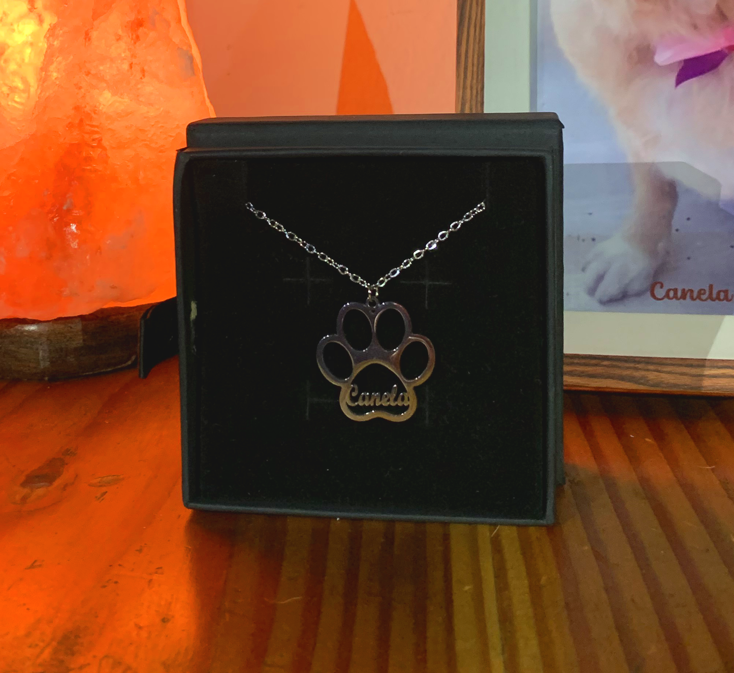 Huella Eterna (Collar de patita personalizado)